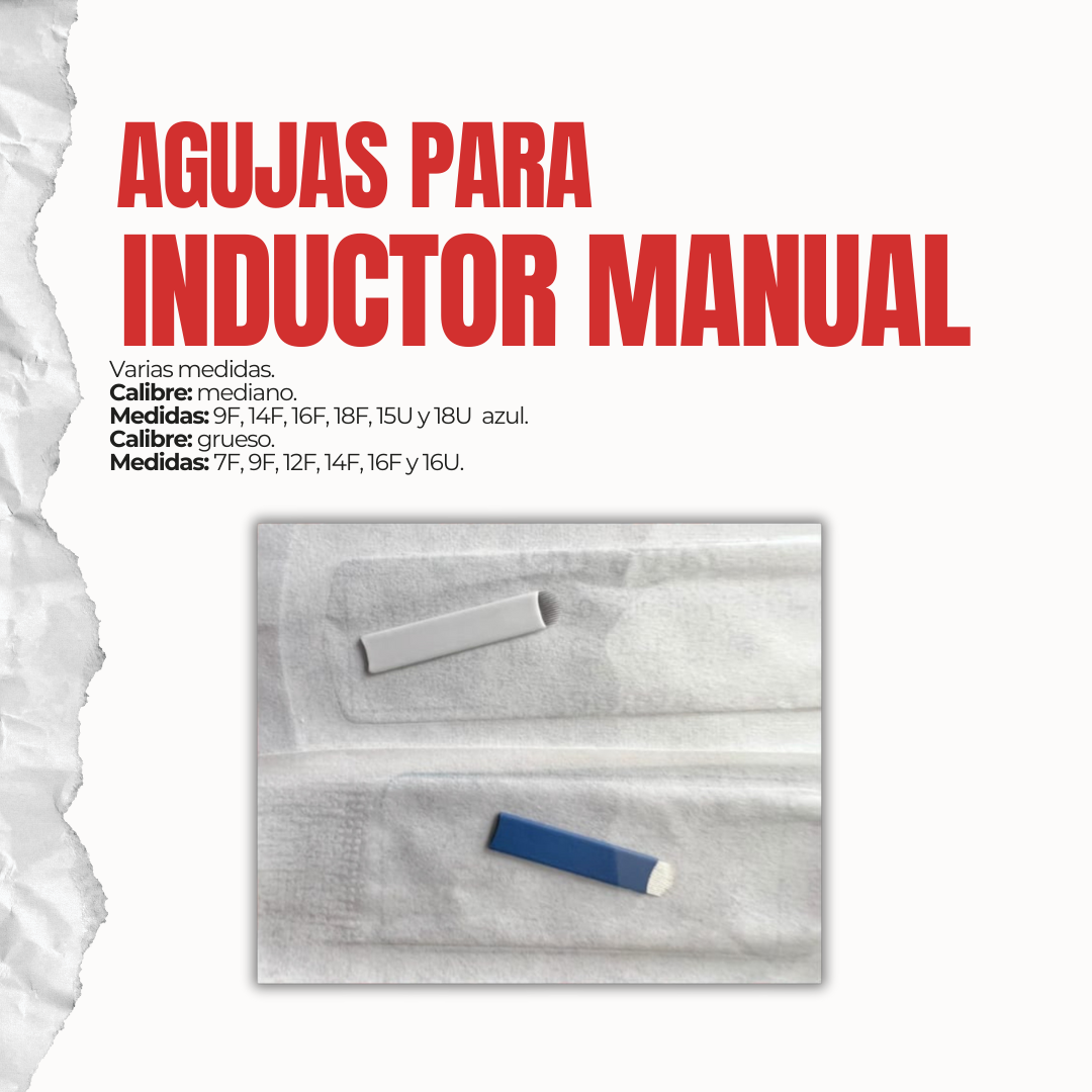 Agujas para Inductor Manual