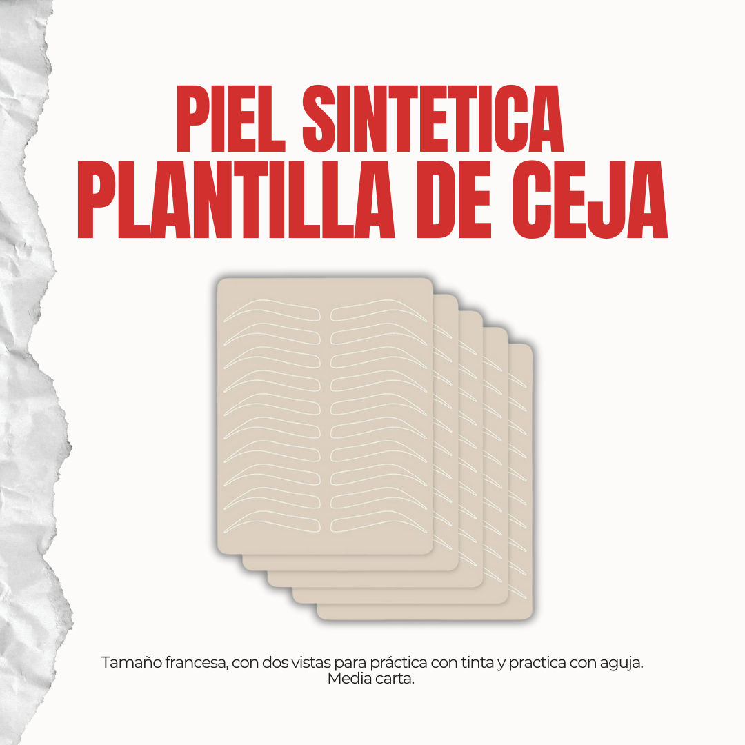 Plantilla de Ceja para Microblading