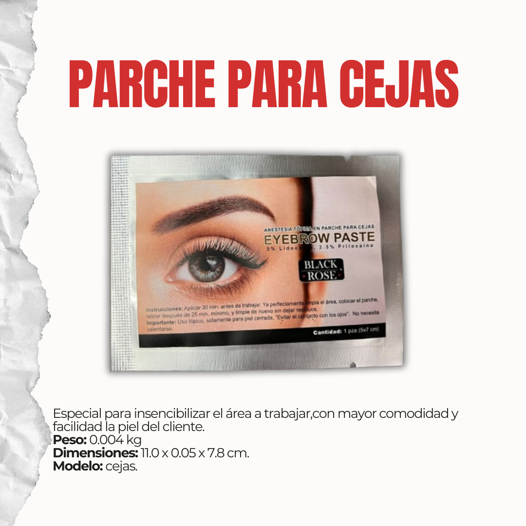 Parche para cejas 