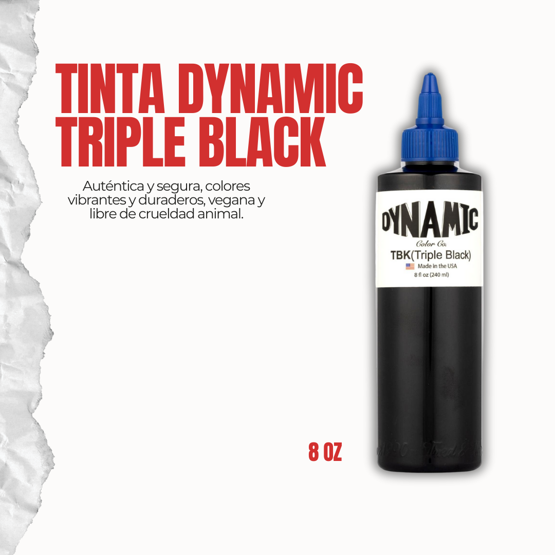 Tinta Dynamic Triple Black 8 oz