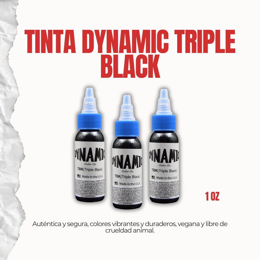 Tinta Dynamic Triple Black 1 oz 
