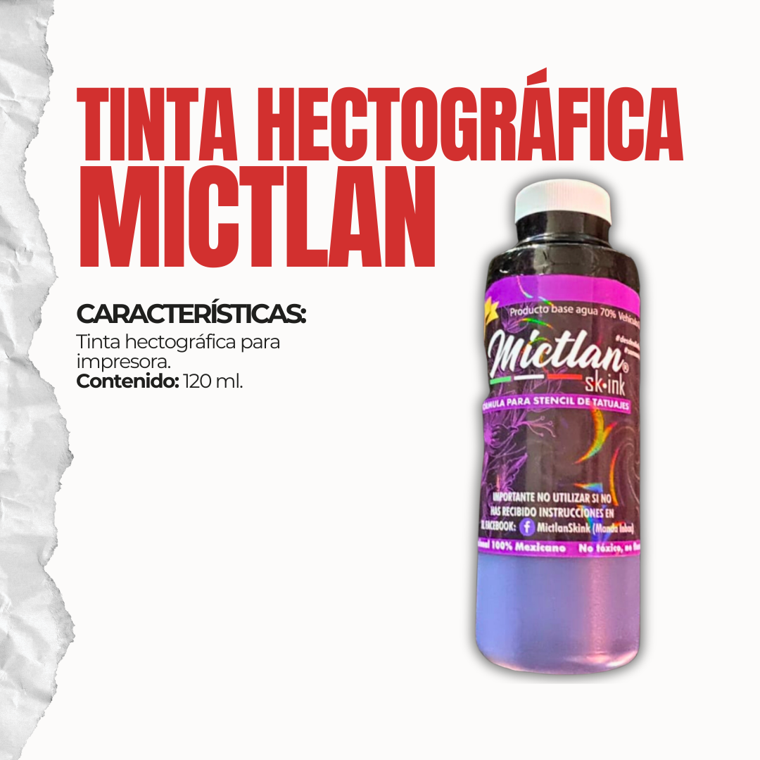 Tinta Hectográfica Mictlan 