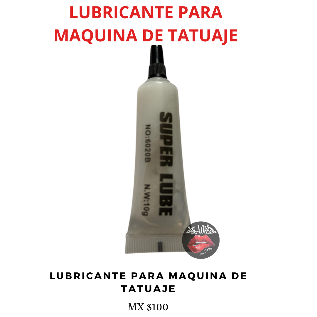 Lubricante pasra maquina de tatuaje