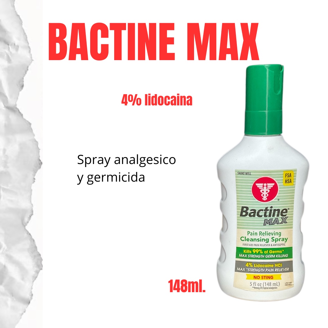 Bactine Max Spray