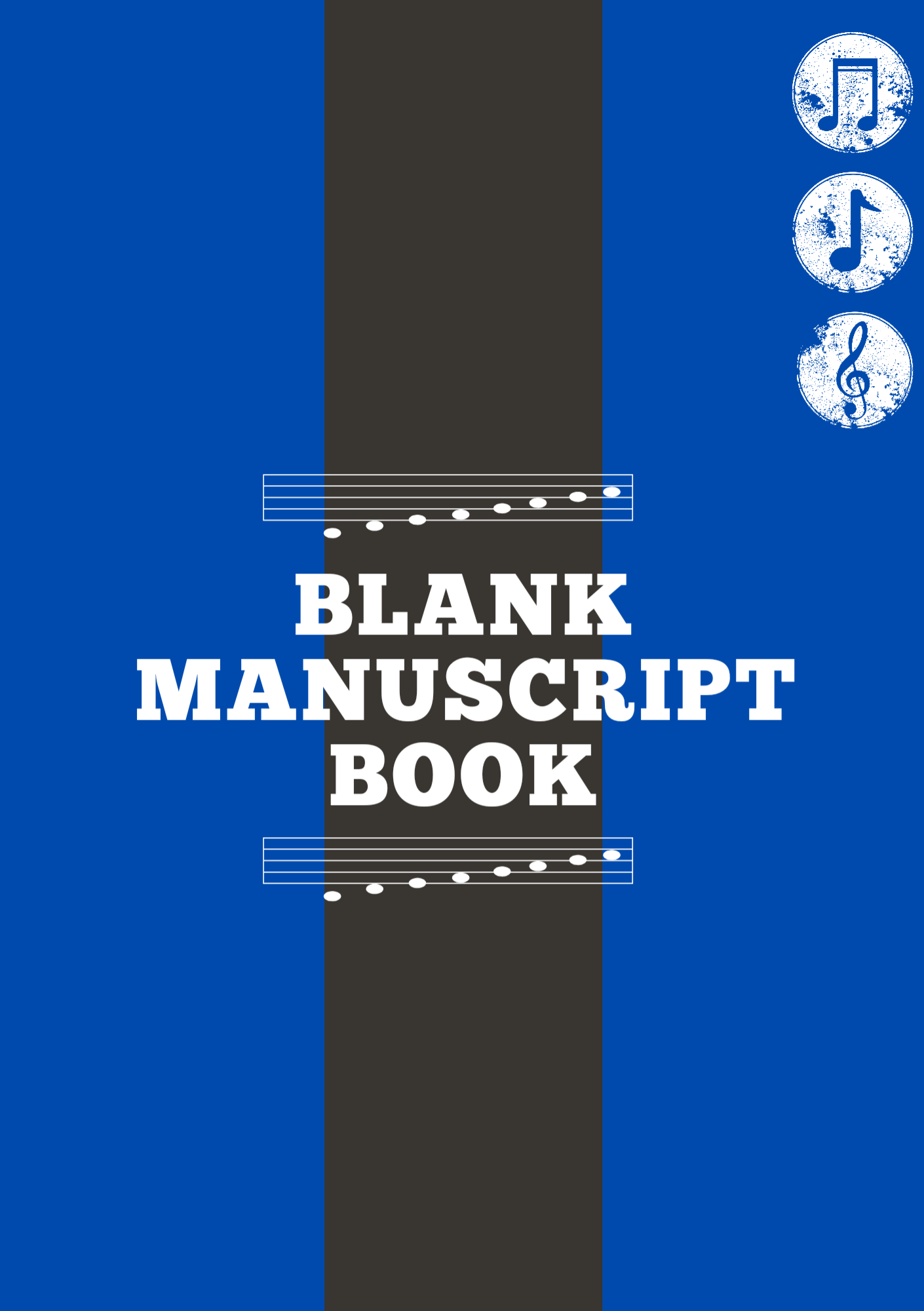 Blank Manuscript Book
