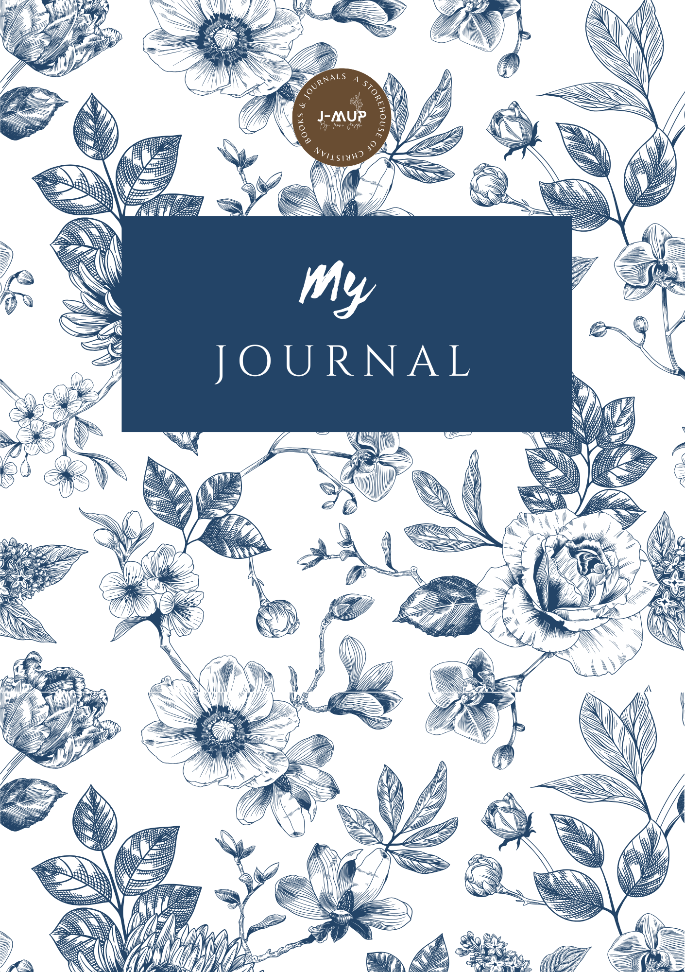 Gratitude Floral Hardcover Journal