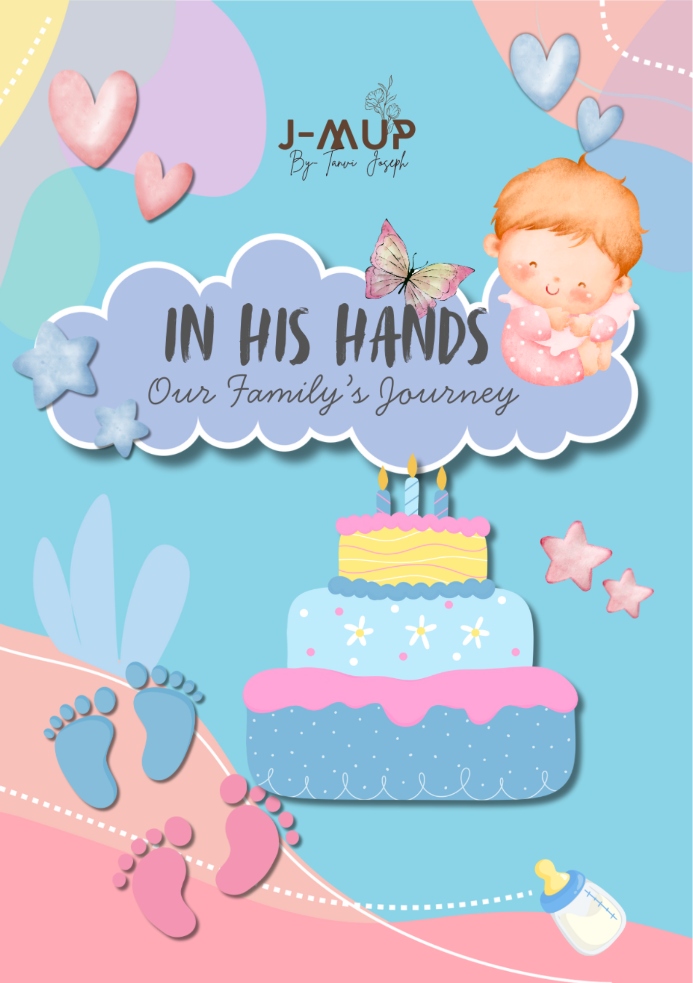 In His Hands Baby Memory Book