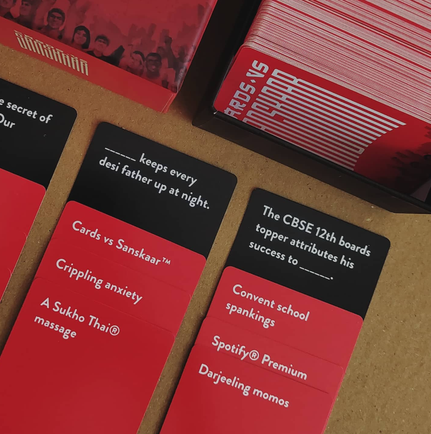 Cards vs Sanskaar