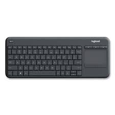 Logitech K400 Plus Wireless Keyboard with Touchpad - Black - 920-007145