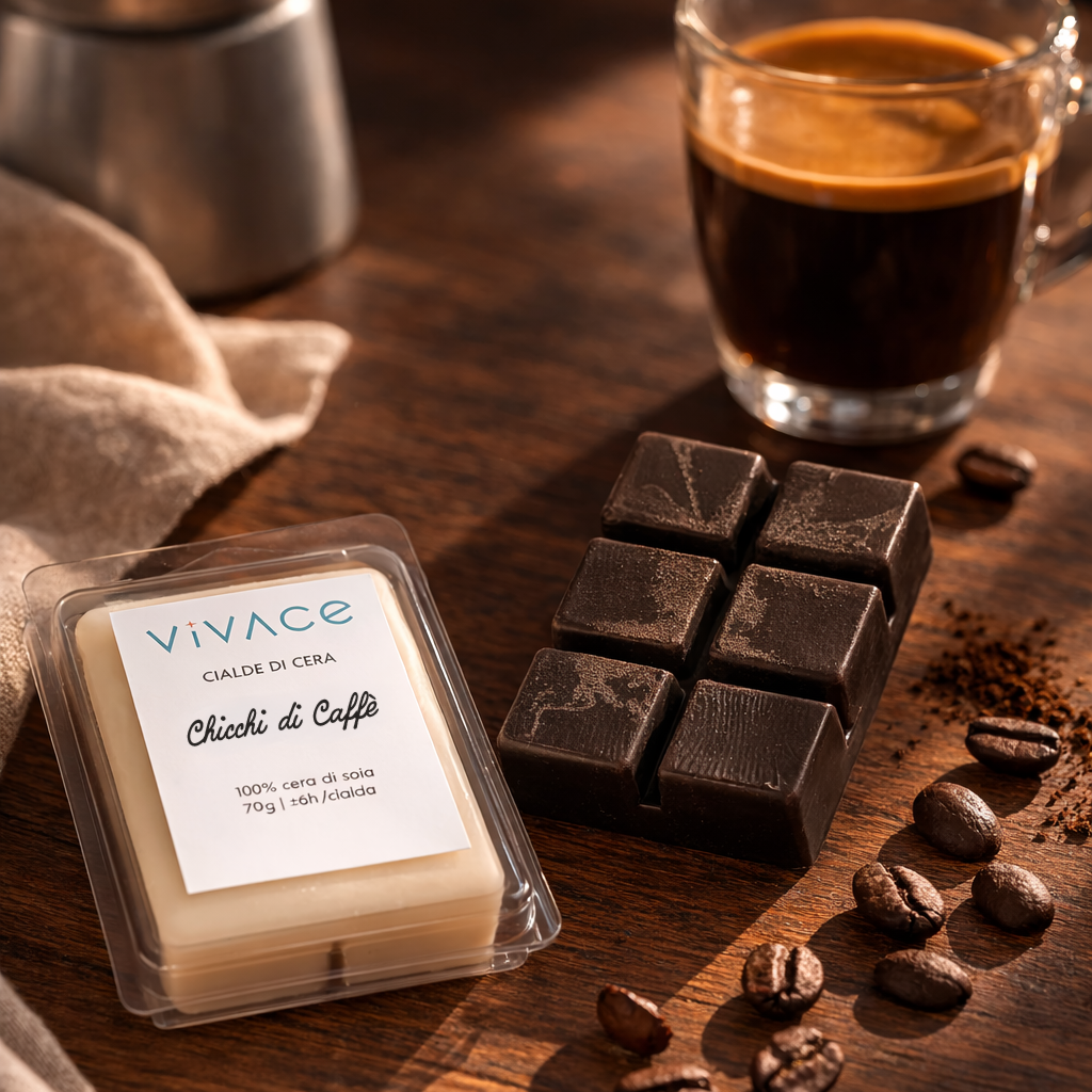 Chicchi di Caffè - Cialda di cera