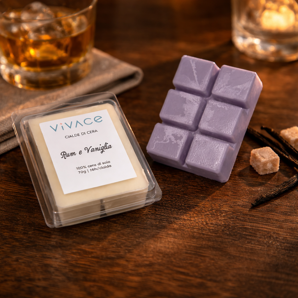 Rum e Vaniglia - Cialda di cera