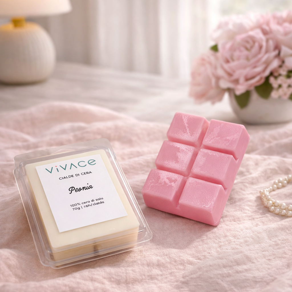 Peonia - Cialda di cera