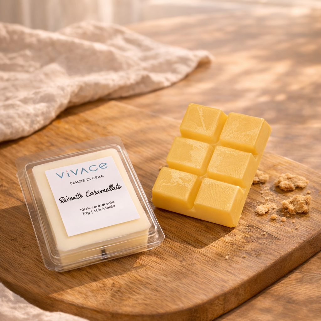 Biscotto Caramellato - Cialda di cera