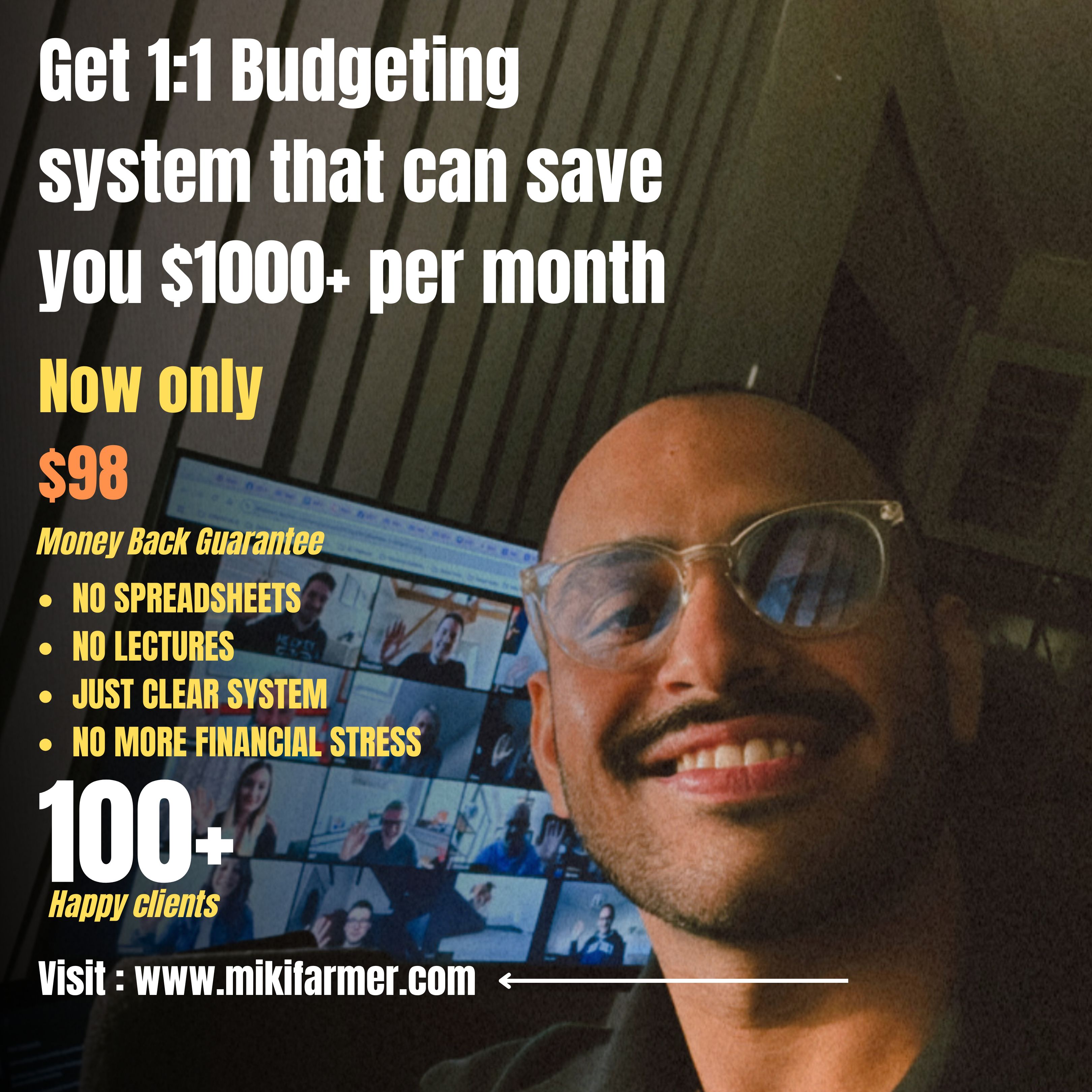 1:1 Budgeting Session with Miki