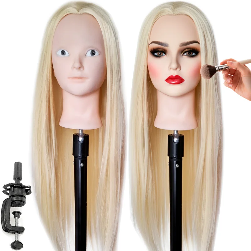 Makeup And Hair Doll Head DHTM4