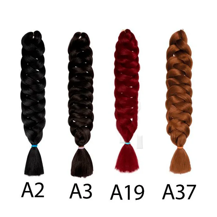 Jumbo Braiding Hair Extra Long, 3 pc, 41inch, A2