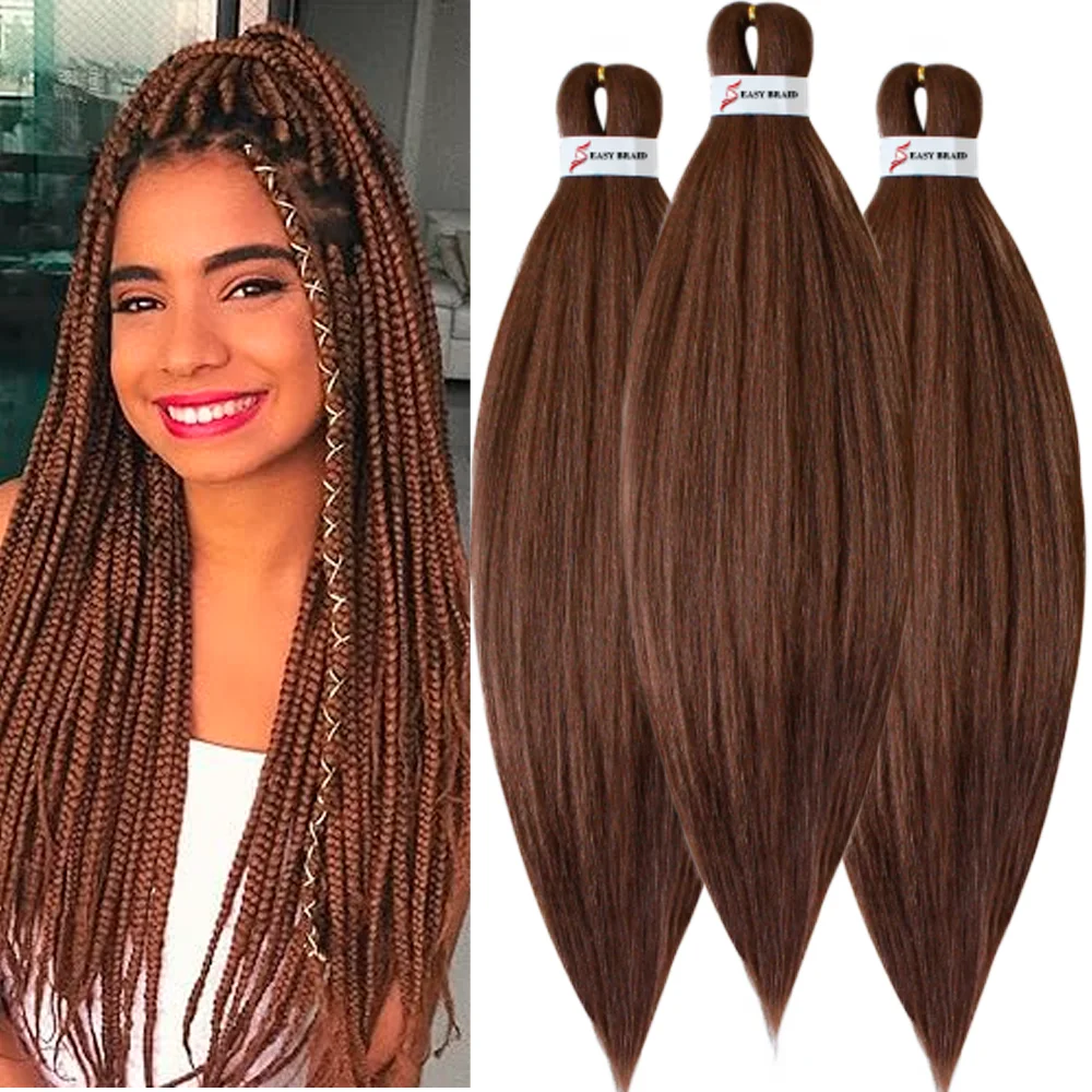 Pre Stretched Braiding Hair, 3 pcs, 30#
