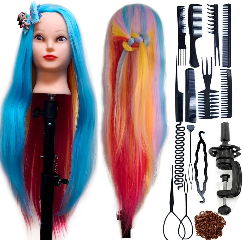 Doll Head for Hairstyles with Training Kit DH4T1