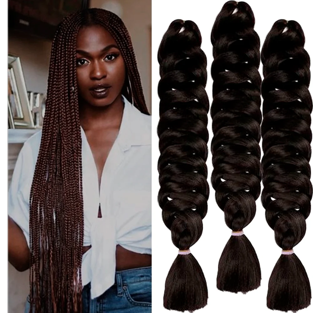 Jumbo Braiding Hair Extra Long, 3 pc, 41inch, A3