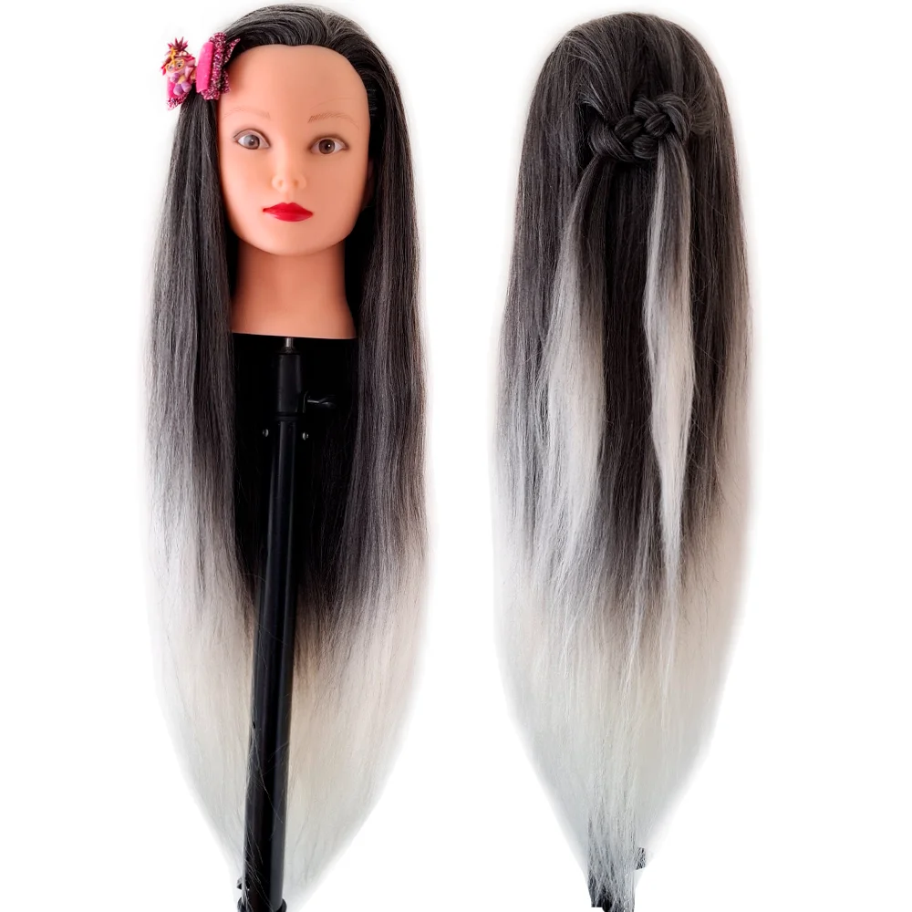 Dolls Head Synthetic Hair DH4