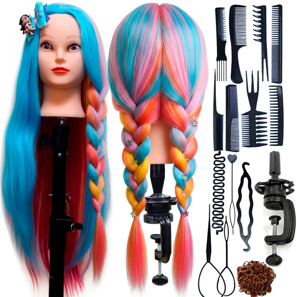 Doll Head for Hairstyles with Training Kit DH4T1