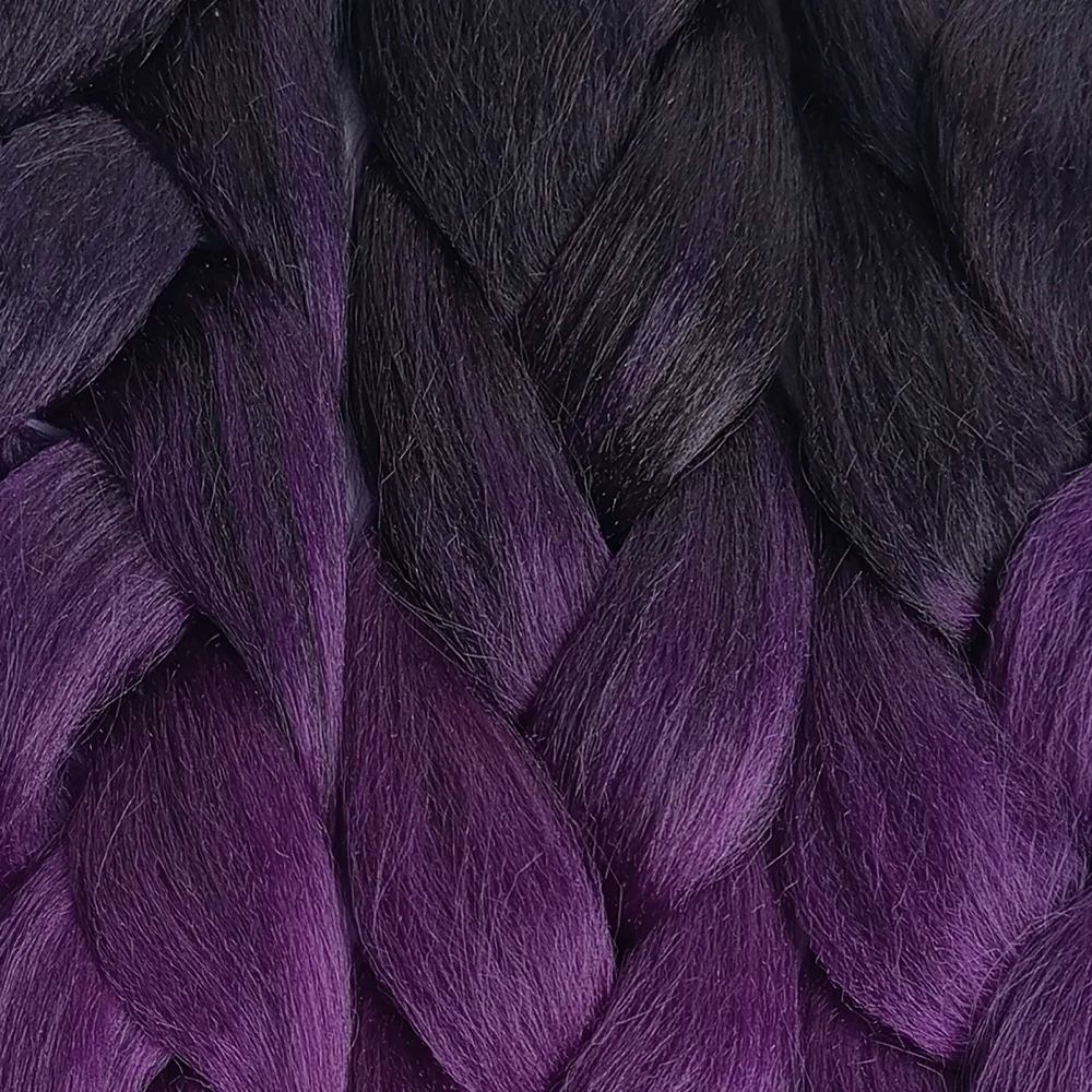 Ombre Braiding Hair Kanekalon 2 Tone, 3 pcs, B25