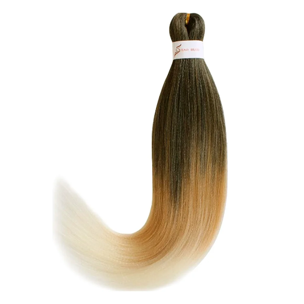 Professional Pre Stretched Braiding Hair, 3 pcs, S21