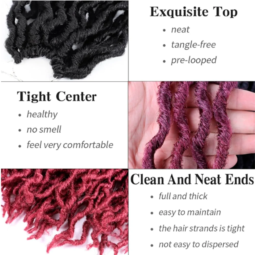 Gypsy Faux Locs C3 14 inch, 18 strands per pack