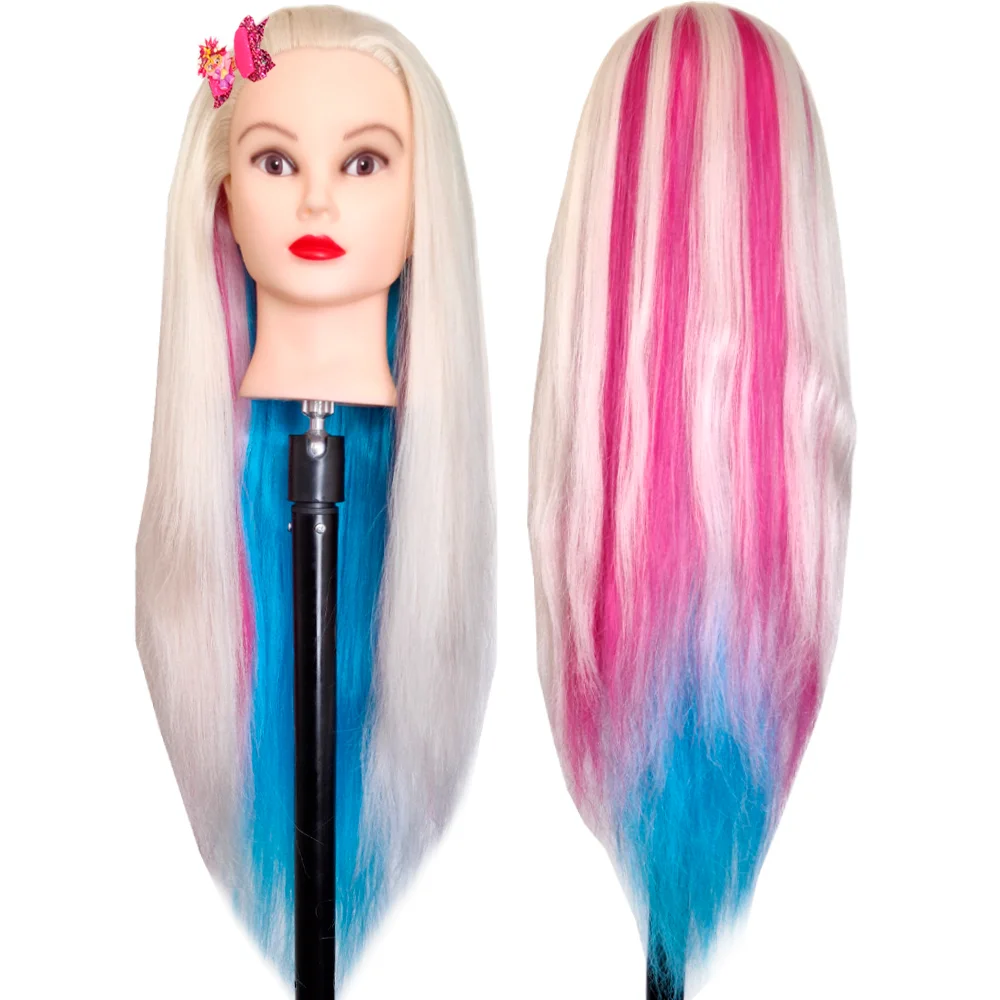 Dolls Head For Braiding Practice with Training Kit DH8T1