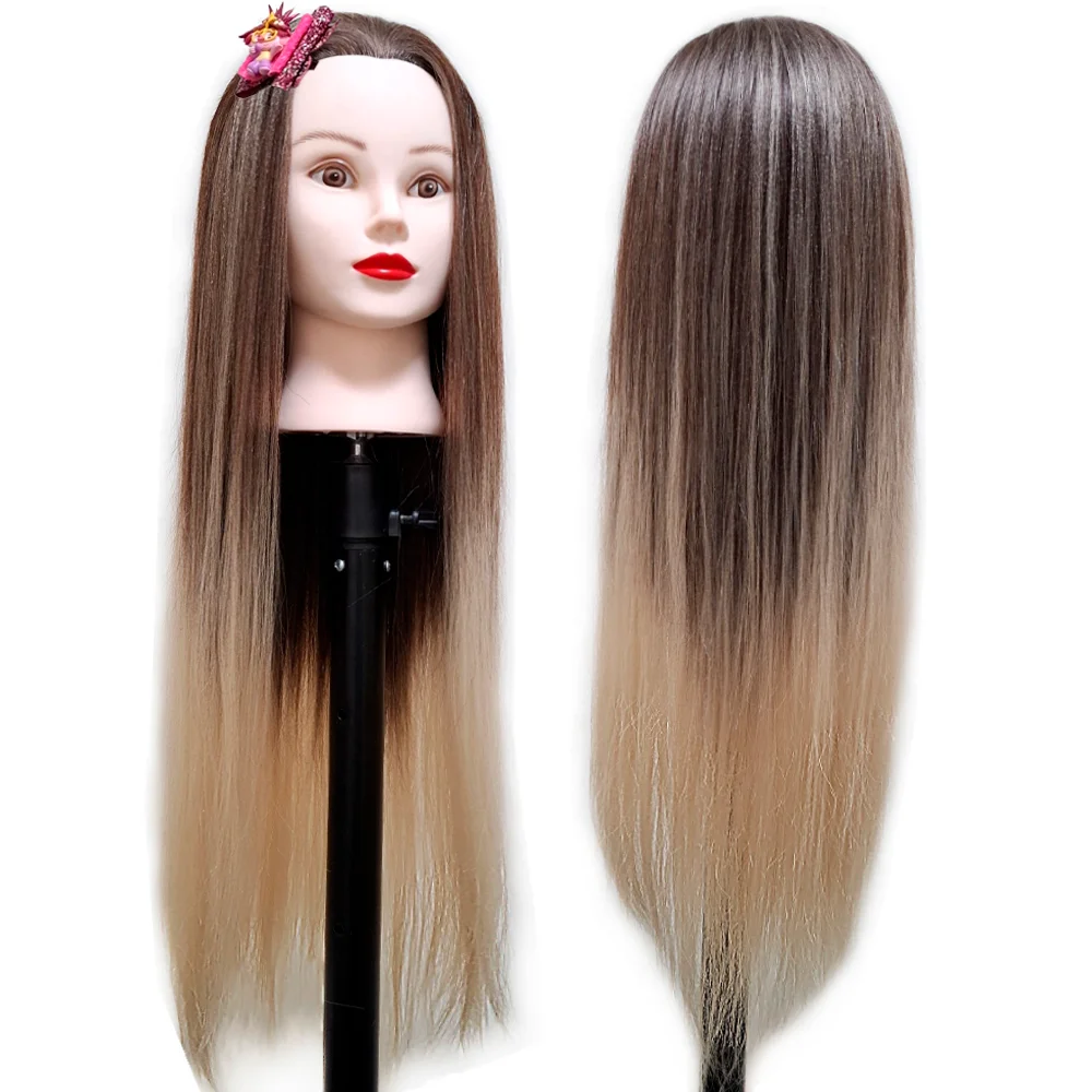Mannequin Head Doll With long Hair DH2