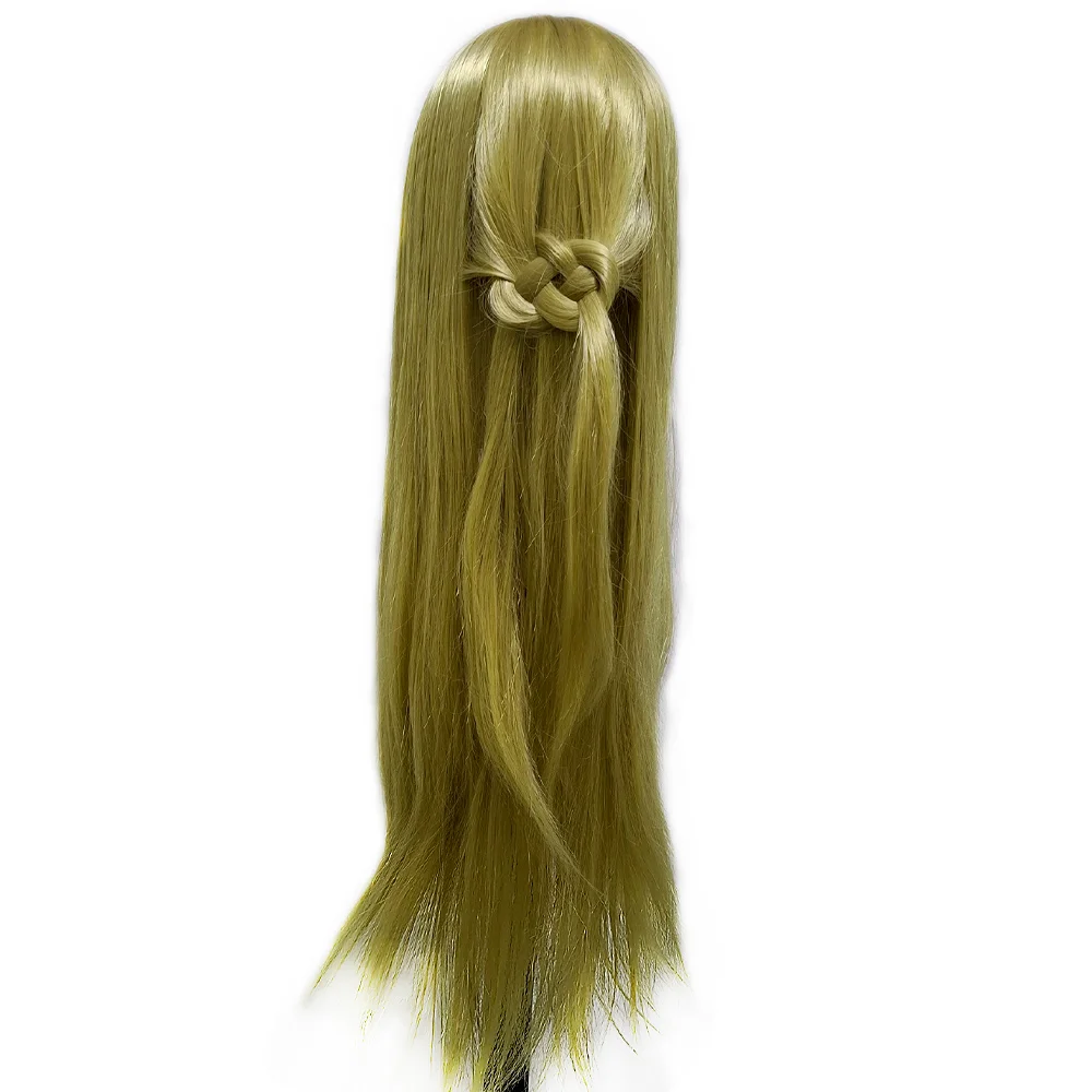 Mannequin Head Synthetic Hair 24 inch With Training Kit DHT2