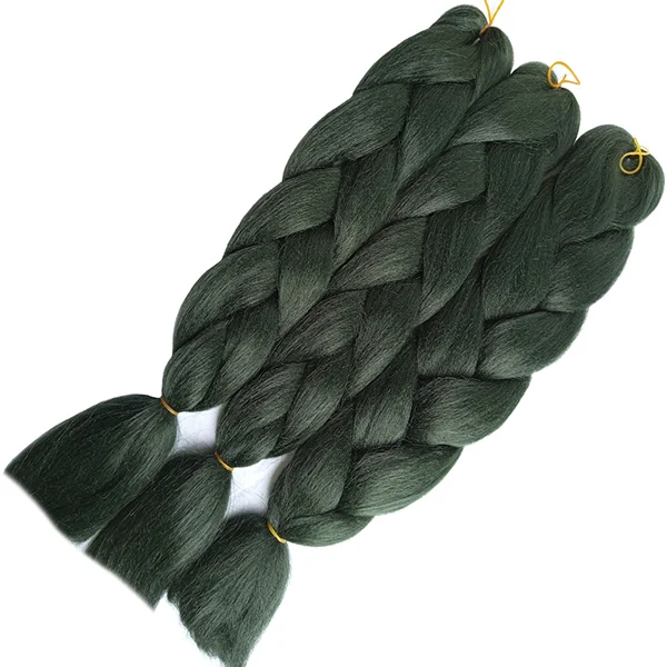 Synthetic Hair Kanekalon Jumbo Braiding Hair, 3 pcs, A23