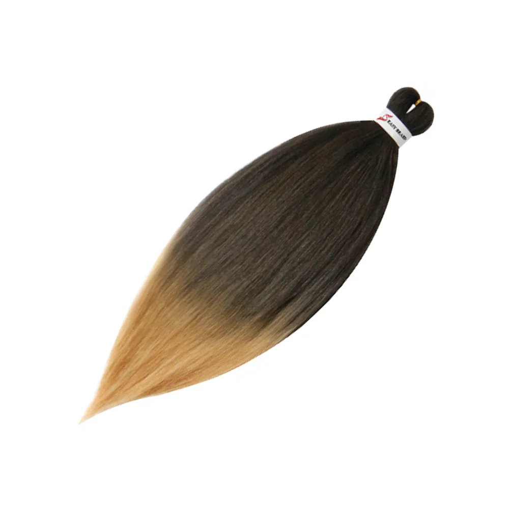 Pre Stretched Braiding Hair, 3 pcs, T4 27#
