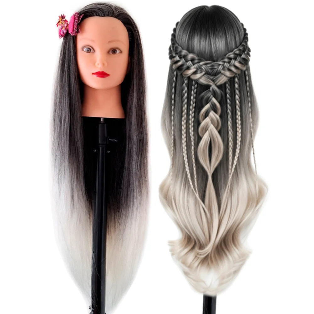 Makeup And Hairdressing Doll Head For Kids With Training Kit