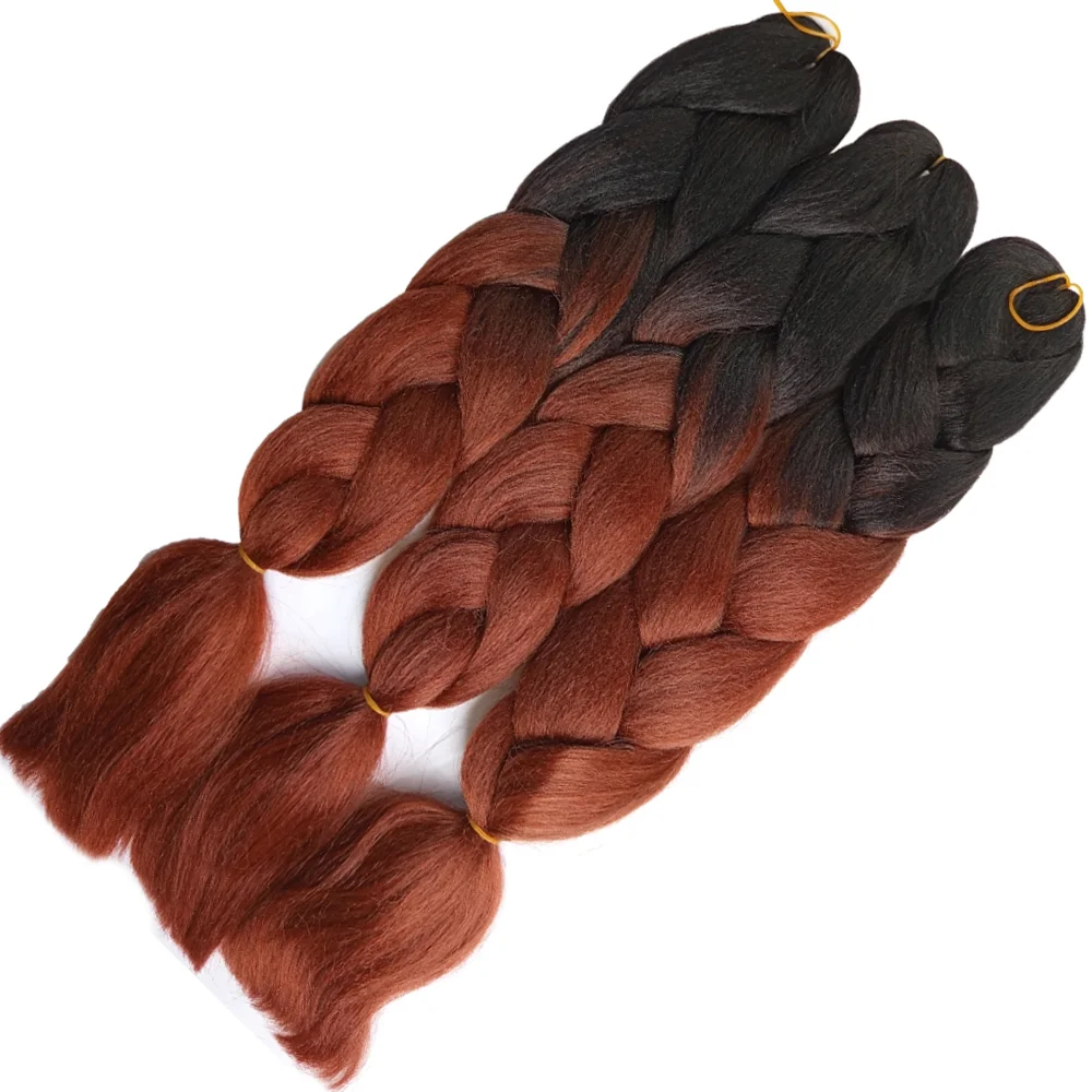 Ombre Braiding Hair Kanekalon 2Tone, 3 pcs, B31