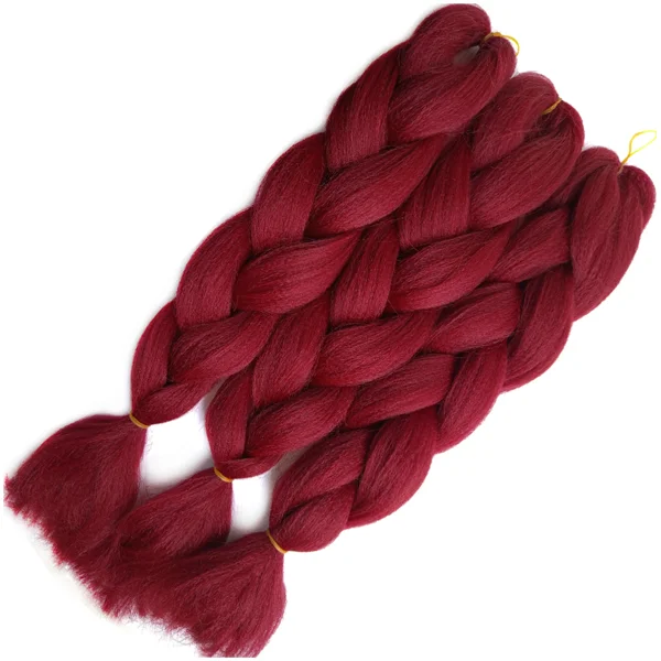 Synthetic Hair Kanekalon Jumbo Braiding Hair, 3 pcs, A19