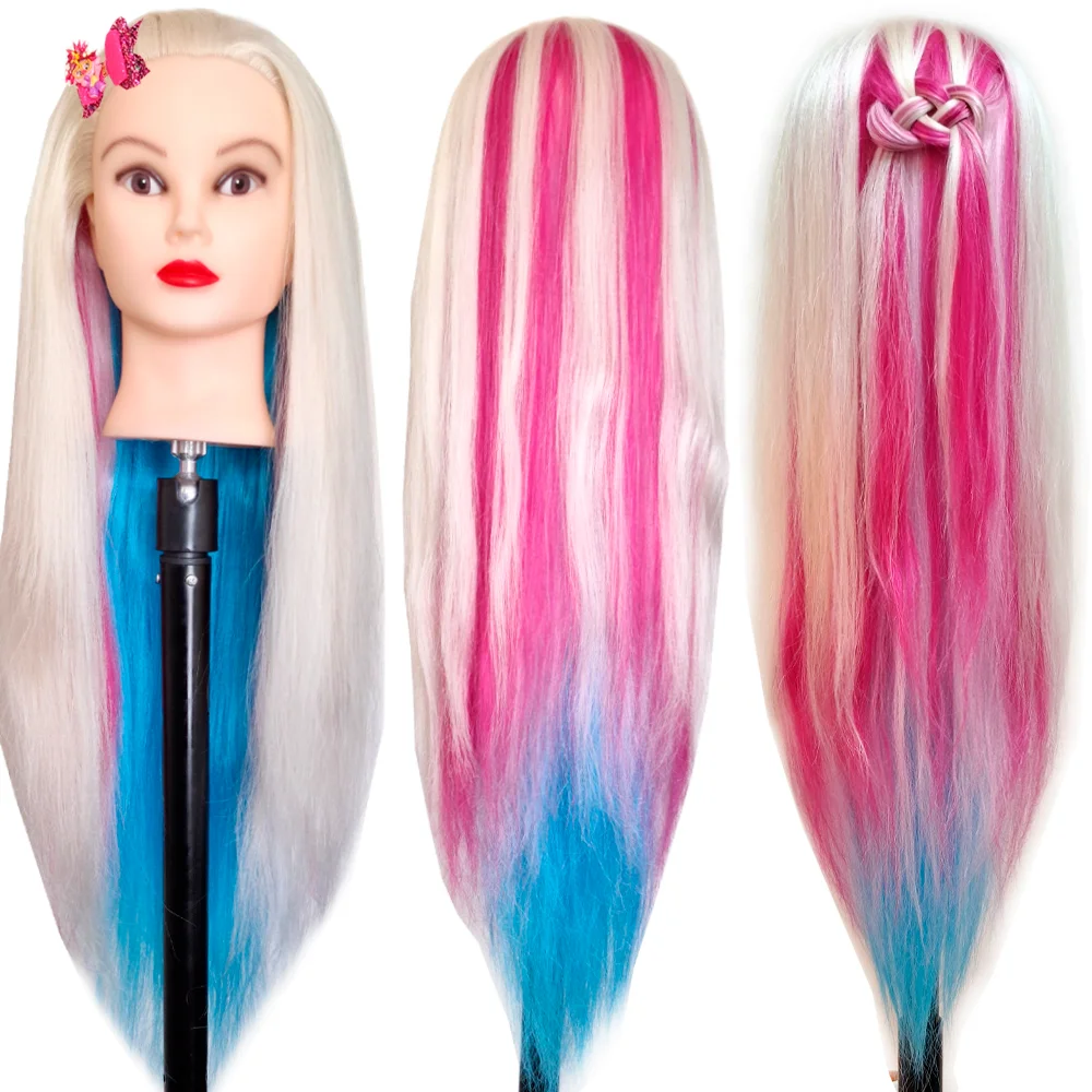 Mannequin Head With Long Hair And Training Kit DHM5