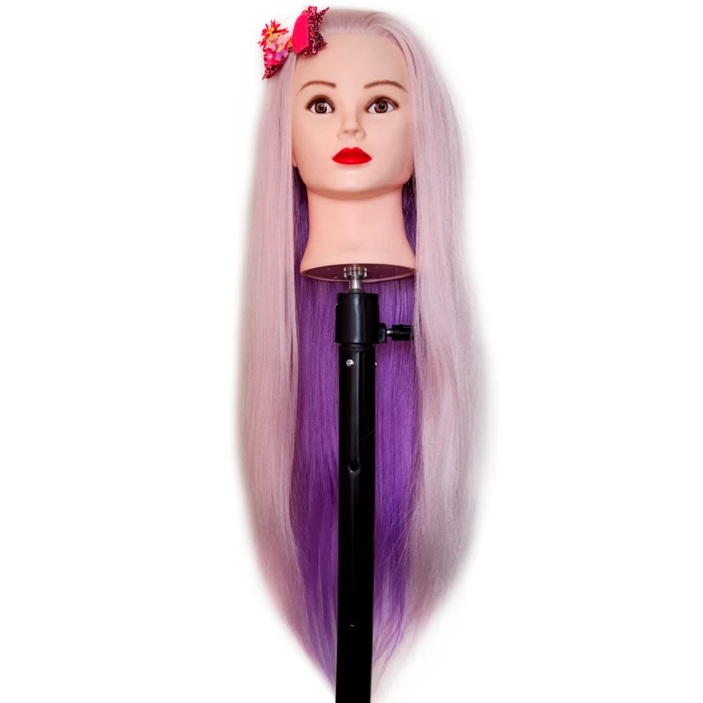 Dolls Head For Braiding Practice with Training Kit DH2T1