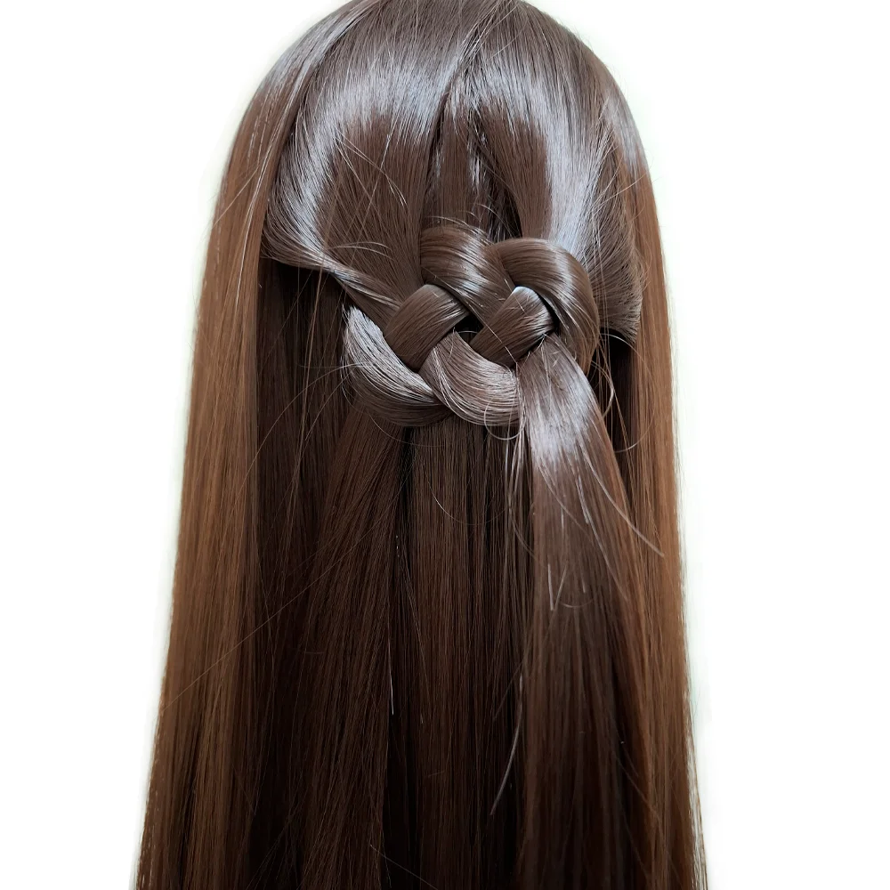 Mannequin Heads For Braiding And Hair Cutting Practice With Training Kit DHT7