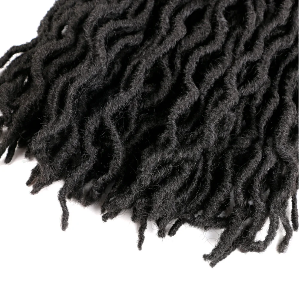 Gypsy Faux Locs B1 18 inch, 24 strands per pack