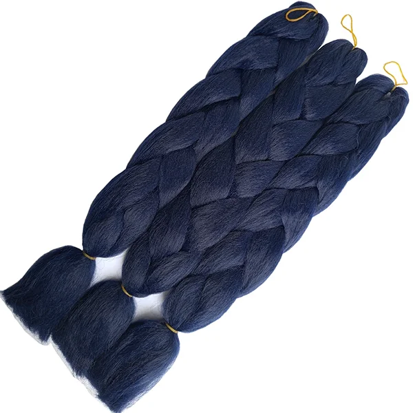 Synthetic Hair Kanekalon Jumbo Braiding Hair, 3 pcs, A28