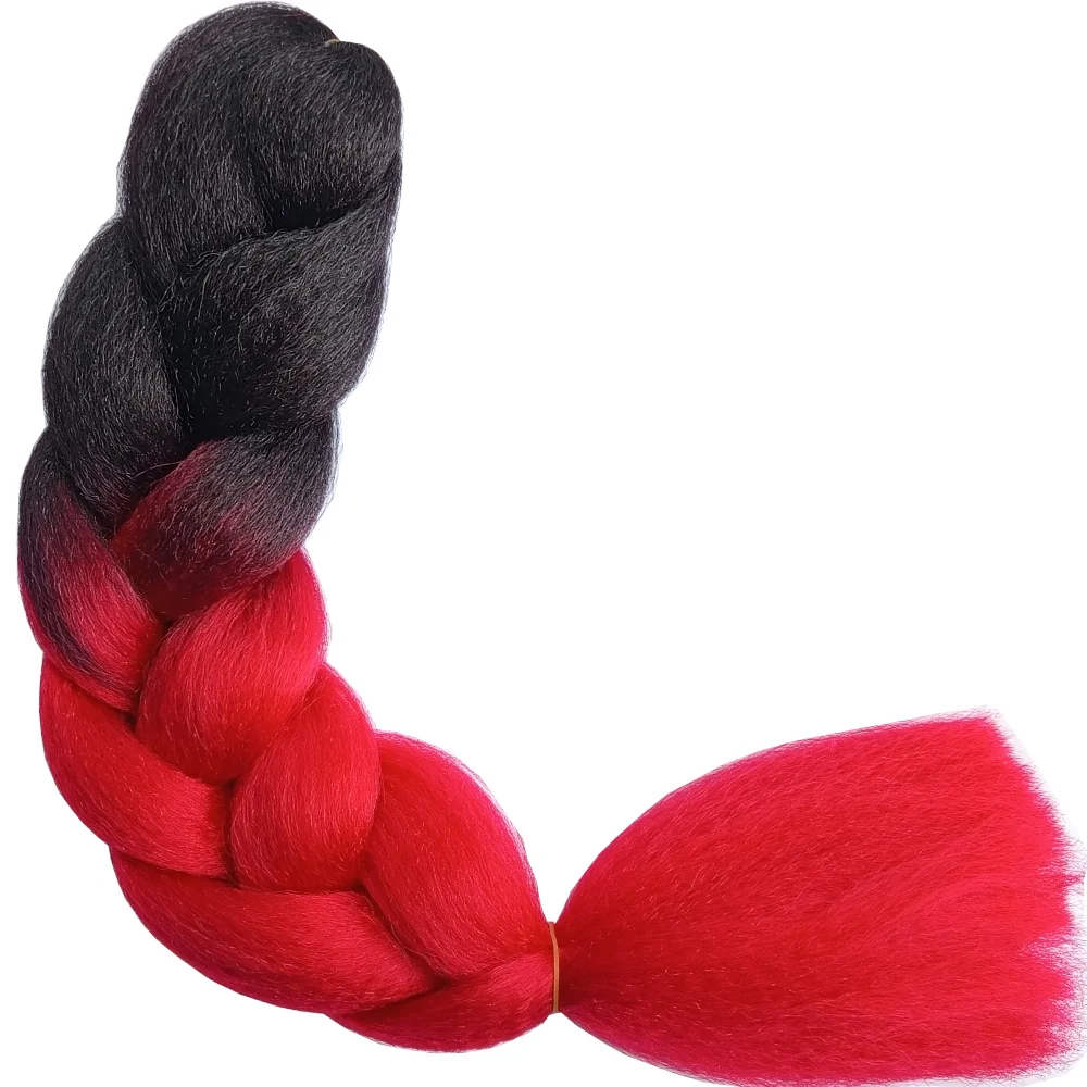 Ombre Braiding Hair Kanekalon 2 Tone, 3 pcs, B1