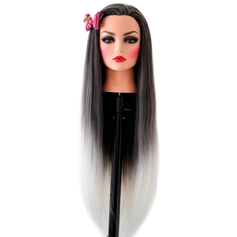 Makeup And Hairdressing Doll Head For Kids With Training Kit