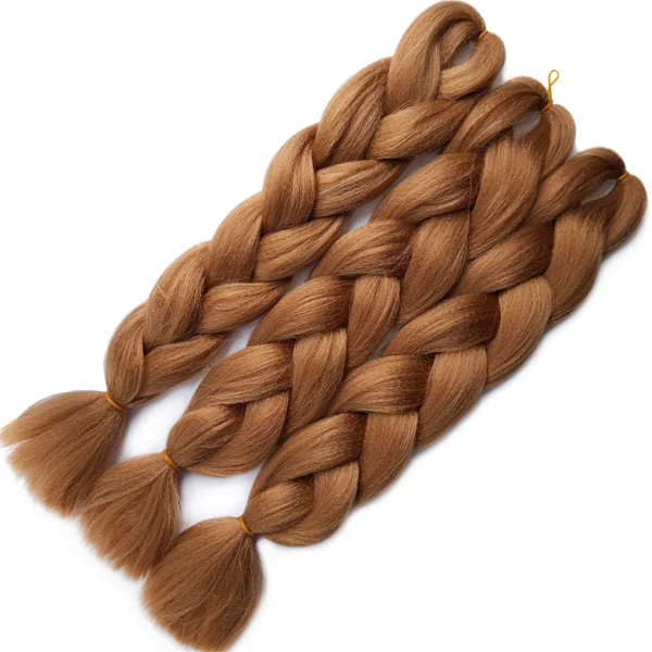 Synthetic Hair Kanekalon Jumbo Braiding Hair, 3 pcs, A7 (30#)