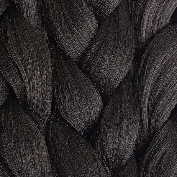 Synthetic Hair for Braids Kanekalon,1pc, A2 (1B)