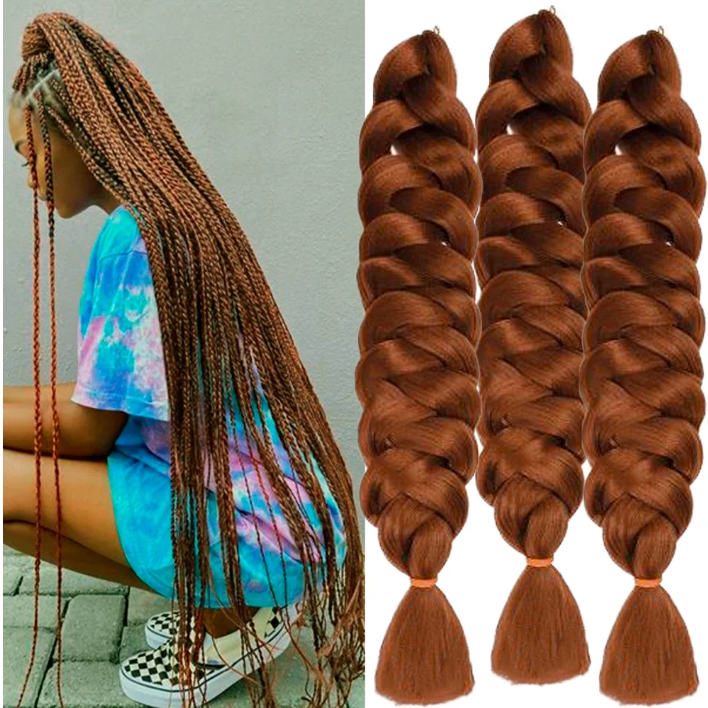 Jumbo Braiding Hair Extra Long, 3 pc, 41inch, A37
