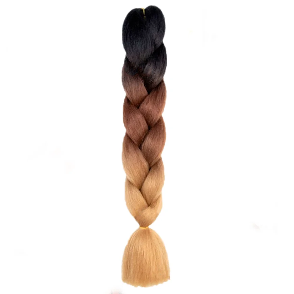 Ombre Braiding Hair Kanekalon 3 Tone, 3 pcs, C14