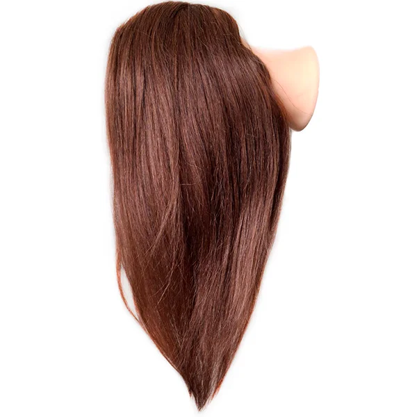 Human Hair Doll Head Dyeing and Hairstyling HMN2