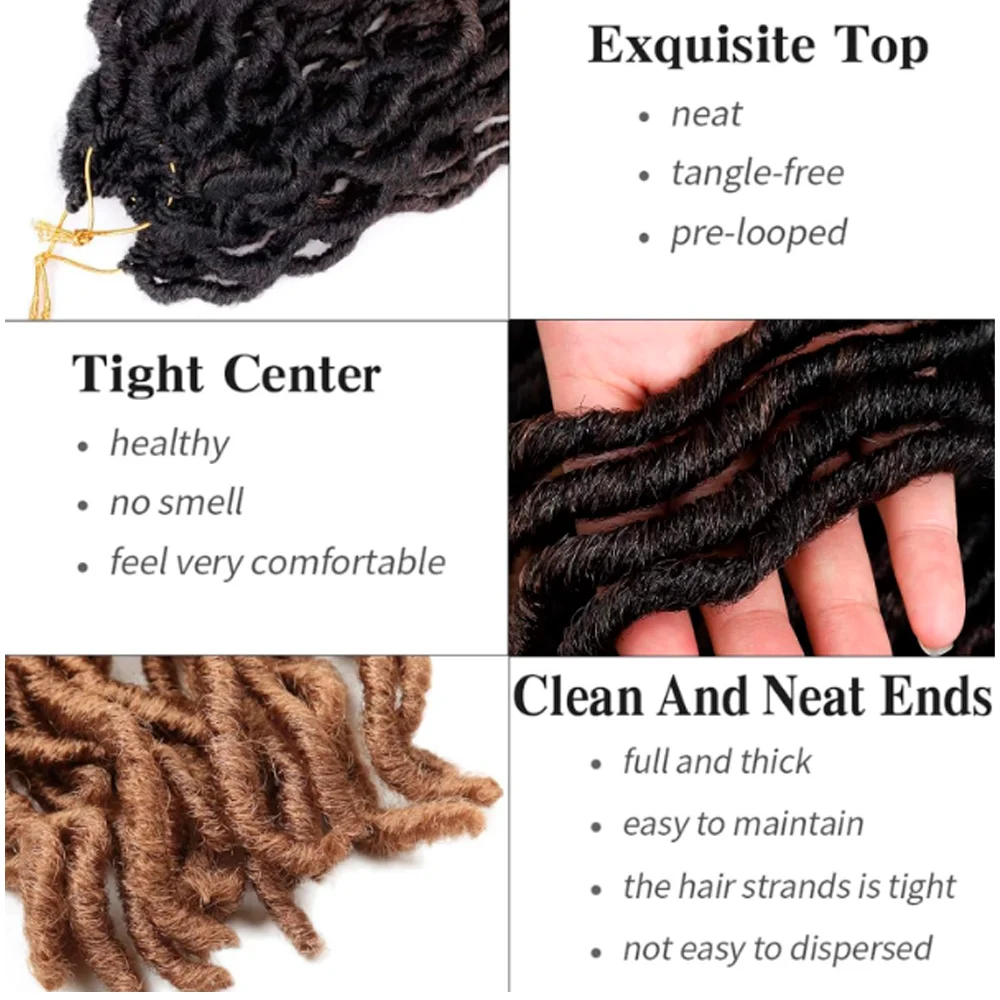 Gypsy Faux Locs T27 18 inch, 24 strands per pack