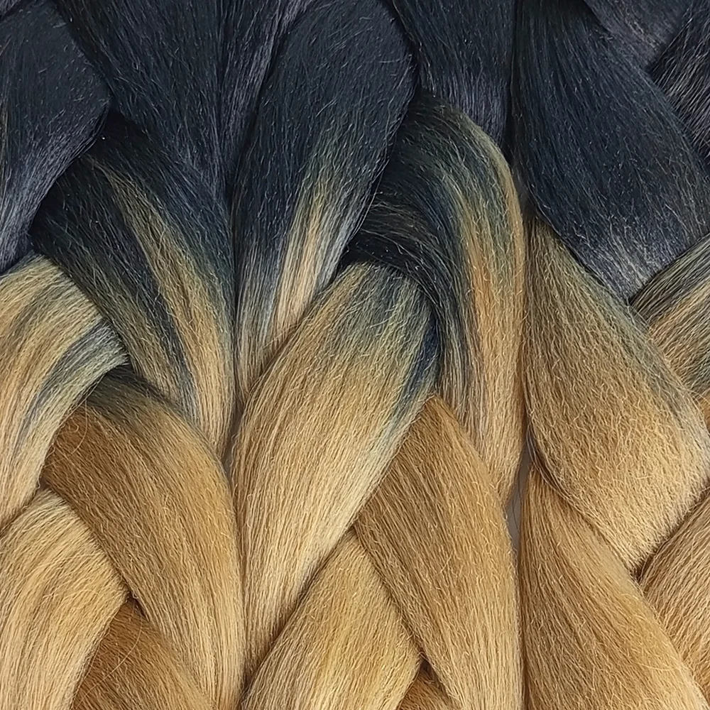 Ombre Braiding Hair Kanekalon 2 Tone, 3 pcs, B30